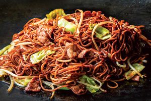 濃厚岩船豚ソース焼きそば
