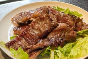 村上牛の焼きしゃぶ