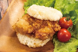 岩船産コシヒカリ ライスバーガー